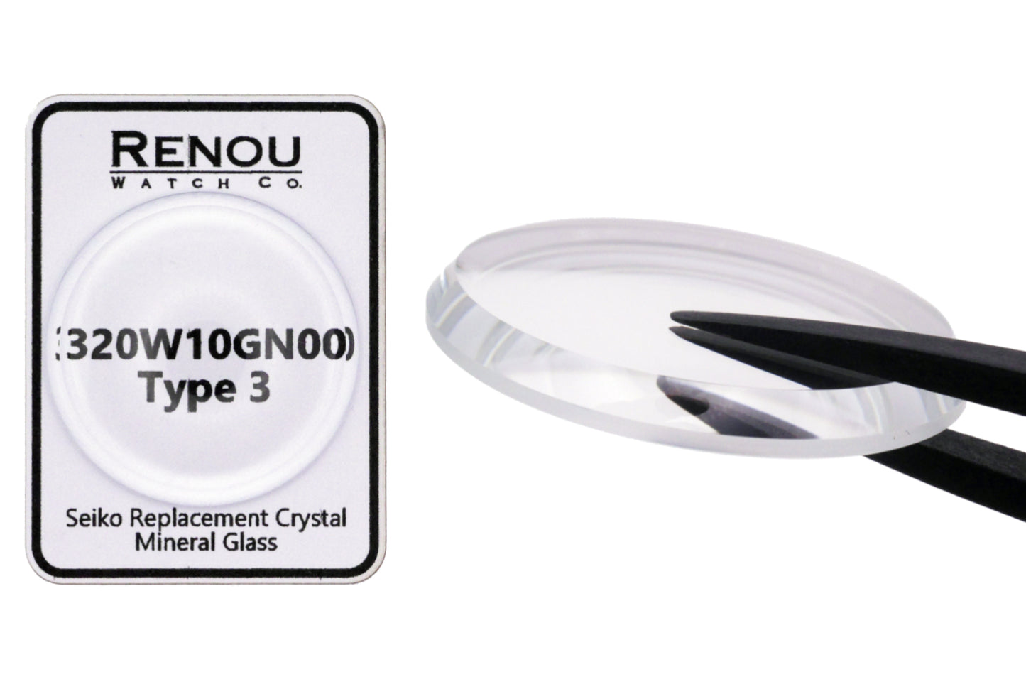 Seiko 320W10GN00 Type 3 Crystal – Replacement for 6105, 6106 & 6119 Diver's Models