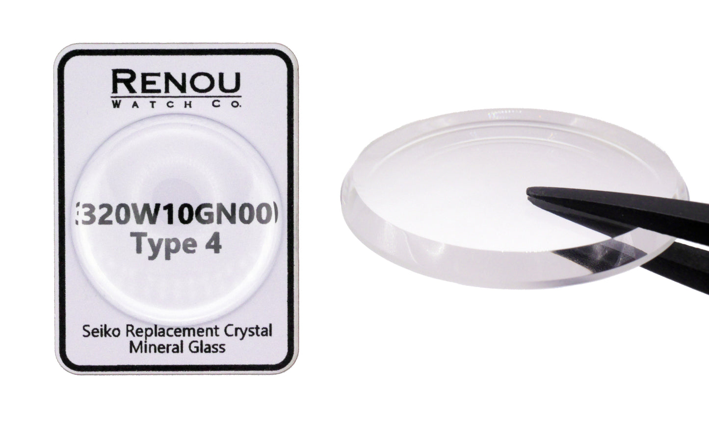 Seiko 320W10GN00 Type 4 Crystal – Replacement for 6105, 6106 & 6119 Diver's Models