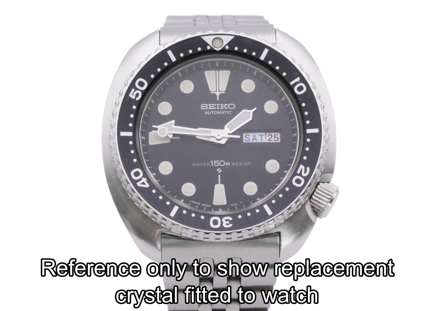Seiko 320W34GA00 Crystal – Replacement for 6306, 6309, and 7548 Diver's Models