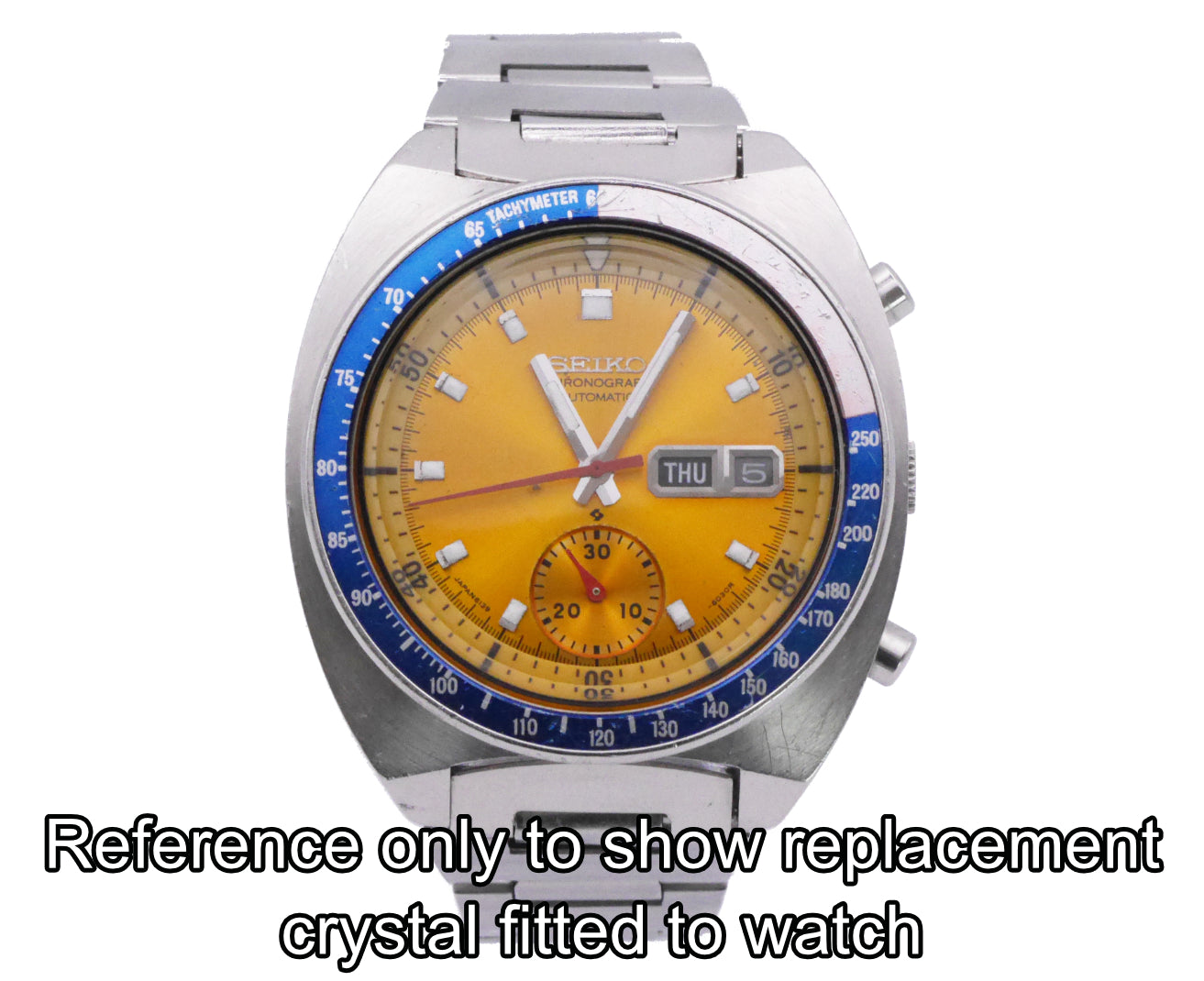 Seiko 330W18GN00 Crystal – Replacement for 6139 Chronograph Models