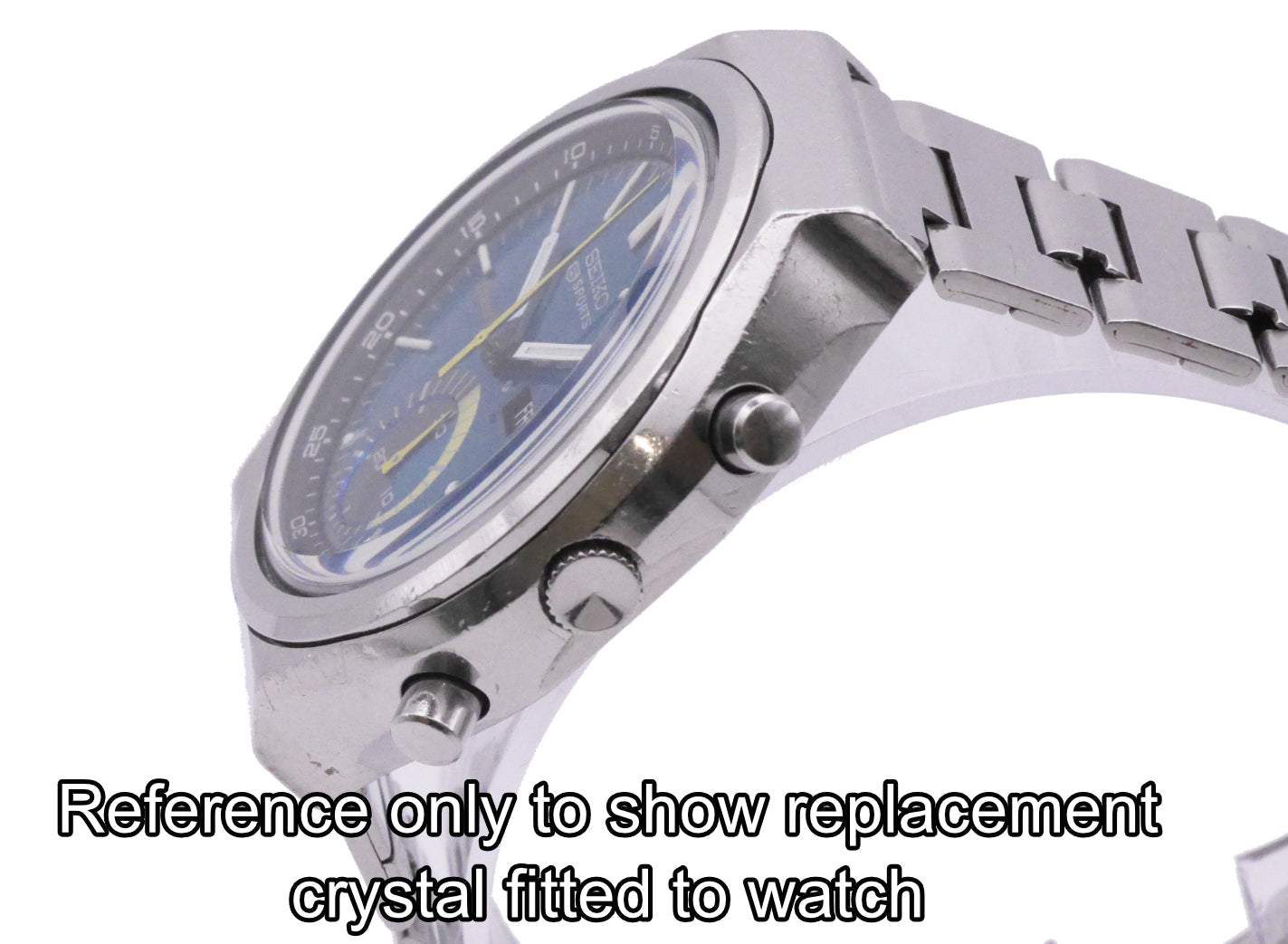 Seiko 340W14GN00 Crystal – Replacement for 6138 & 6139 Chronograph Models