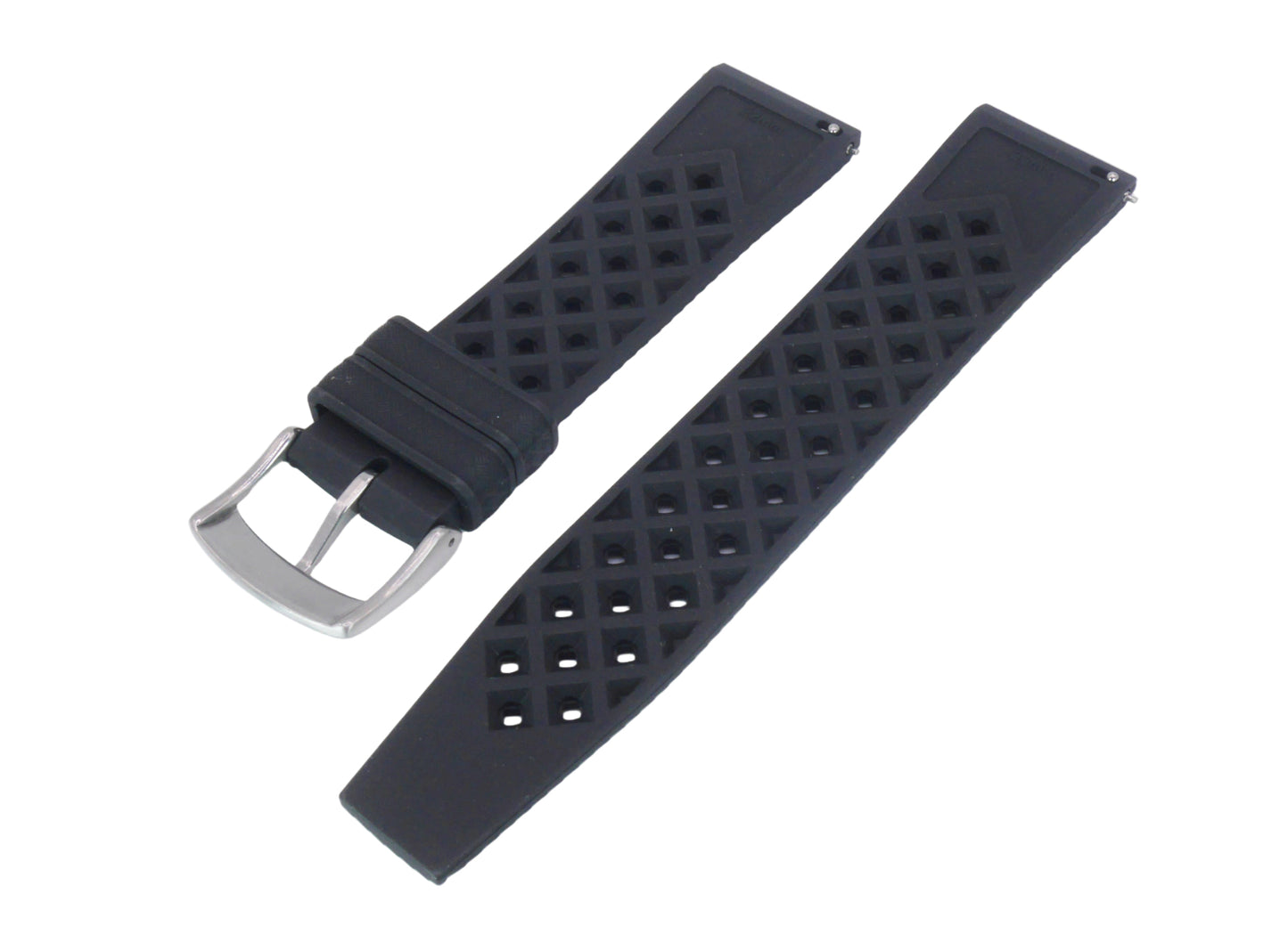 FKM Rubber Tropic Diver’s Watch Strap – 20mm & 22mm | Premium Waterproof Strap
