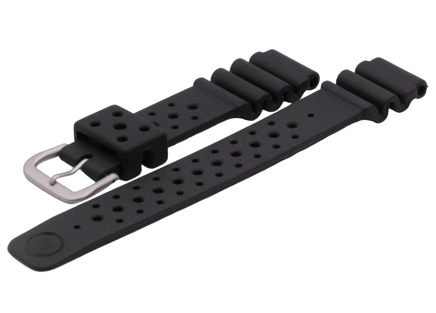 Genuine Seiko DAL2BP 19mm Diver’s Strap – Fits Seiko 6105-8000 & 6105-8110