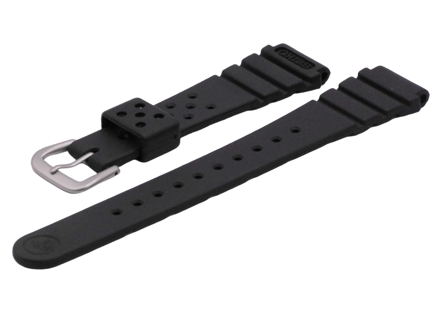 Genuine Seiko DAL3BP 19mm Diver’s Strap – Fits Seiko 6105-8000 & 6105-8110