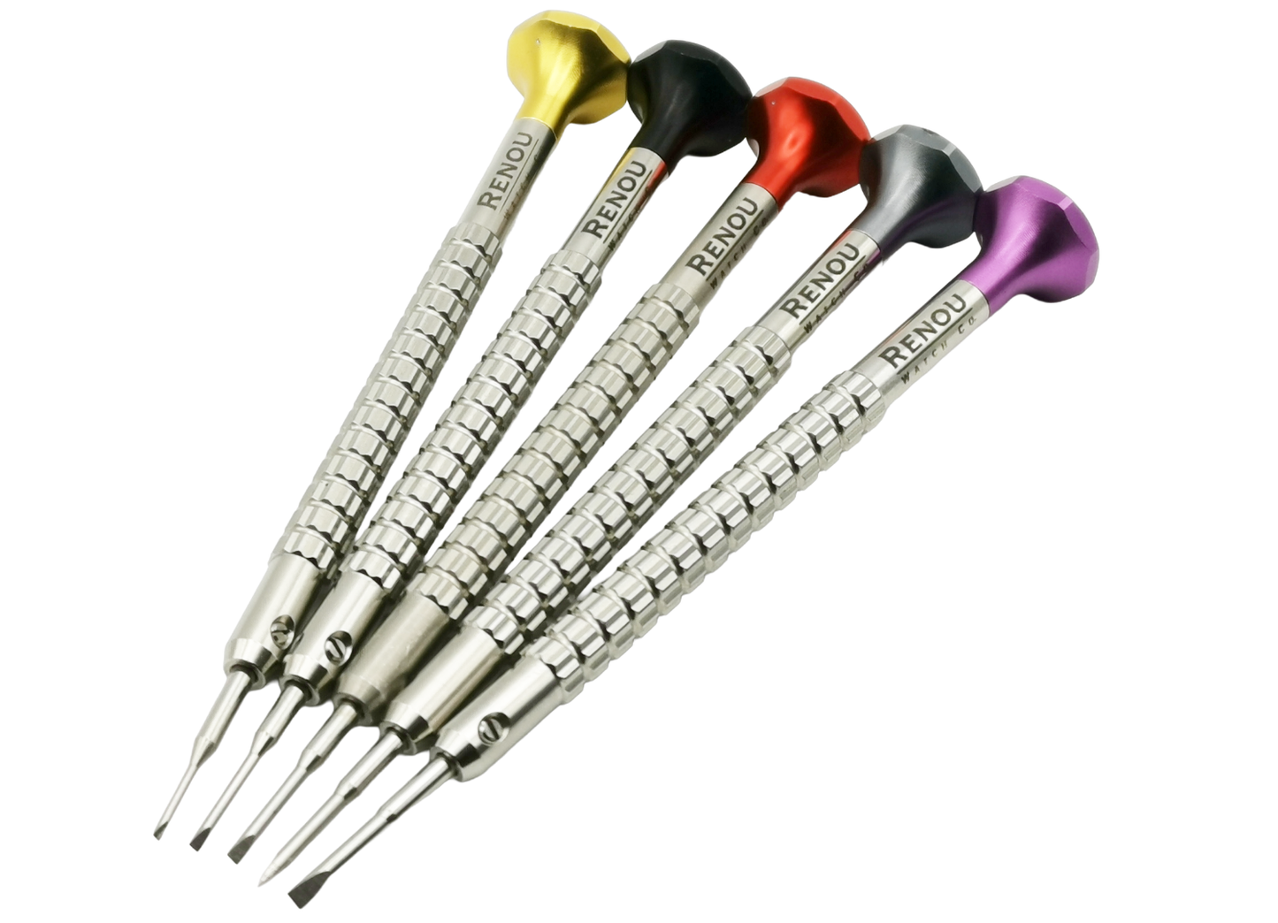 5-Piece Watchmaker’s Screwdriver Set with Stand