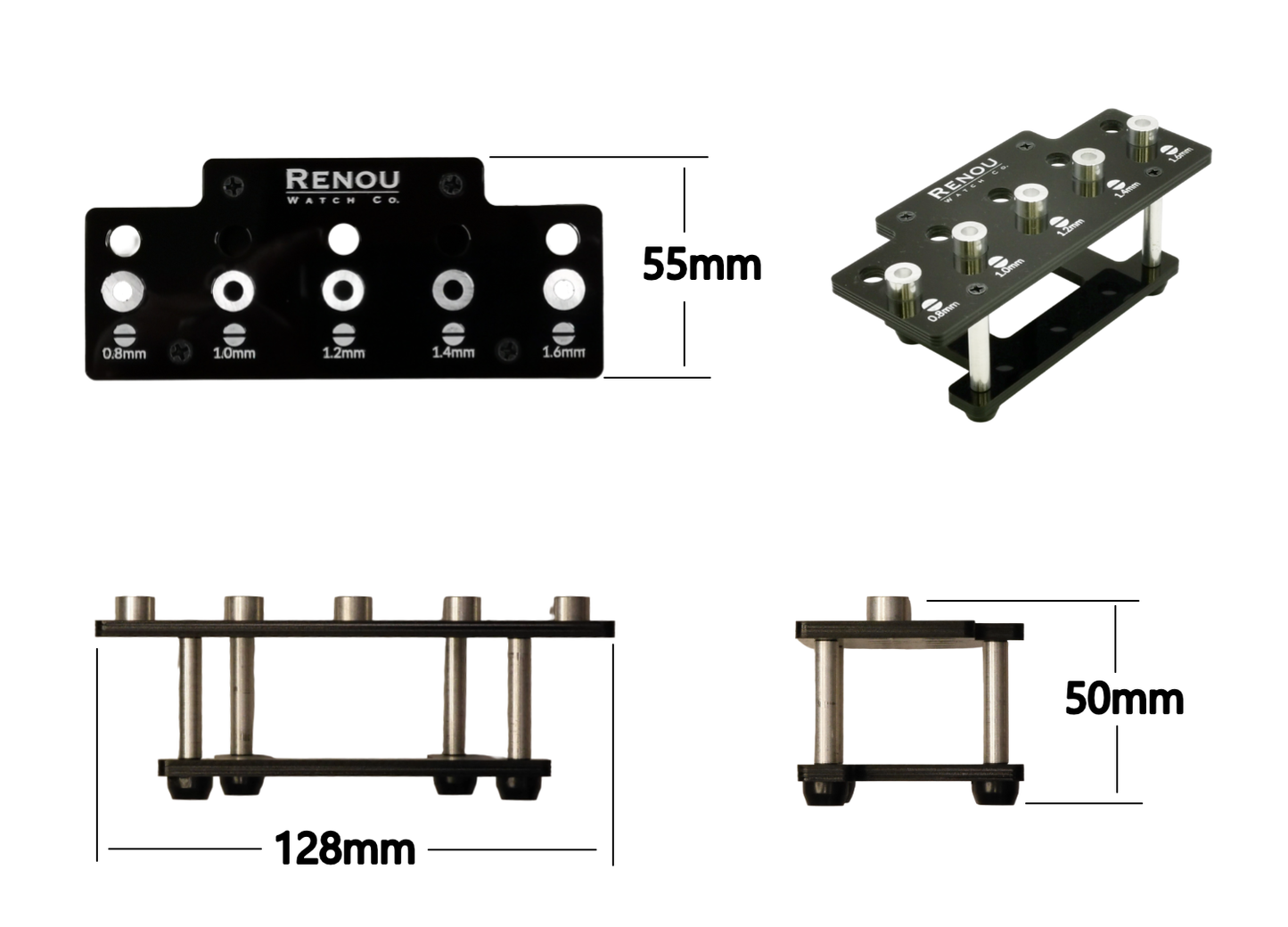 5-Piece Watchmaker’s Screwdriver Set with Stand