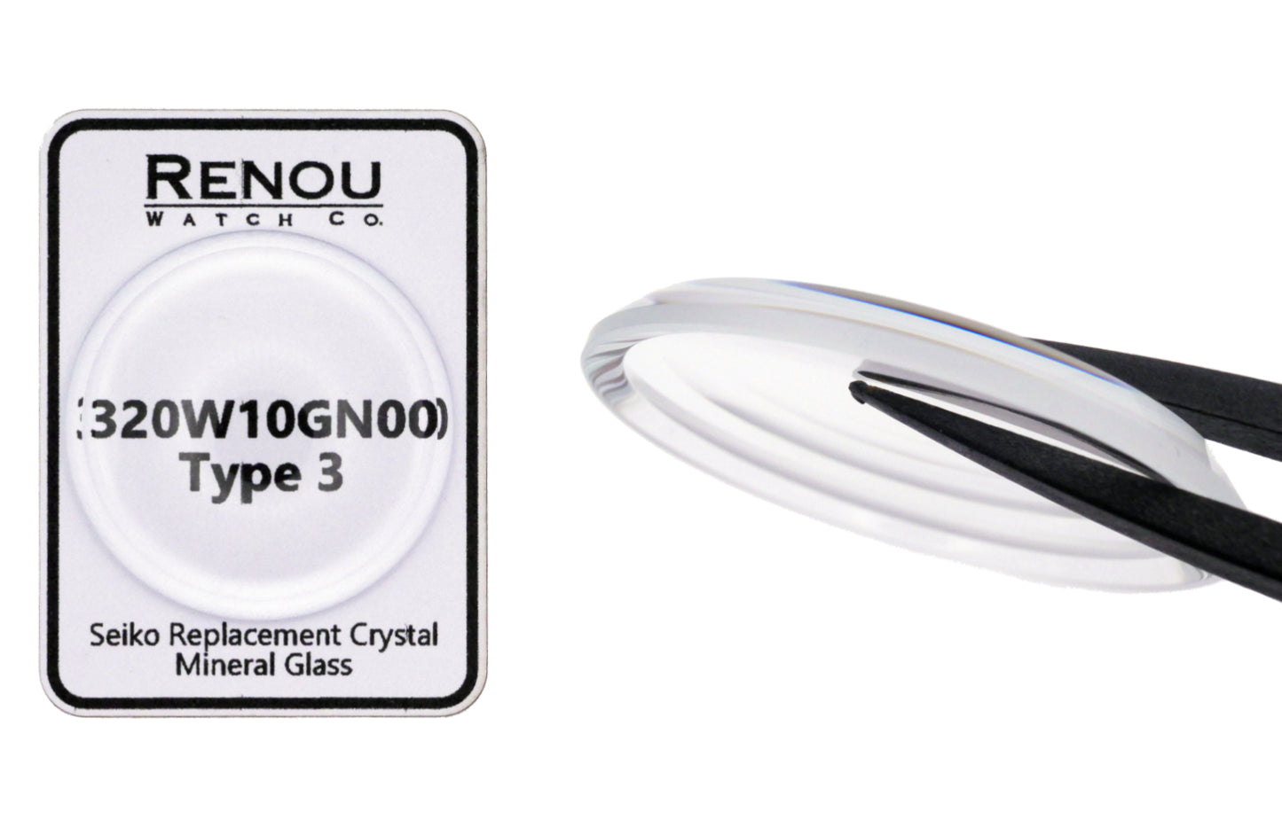 Seiko 320W10GN00 Type 3 Crystal – Replacement for 6105, 6106 & 6119 Diver's Models