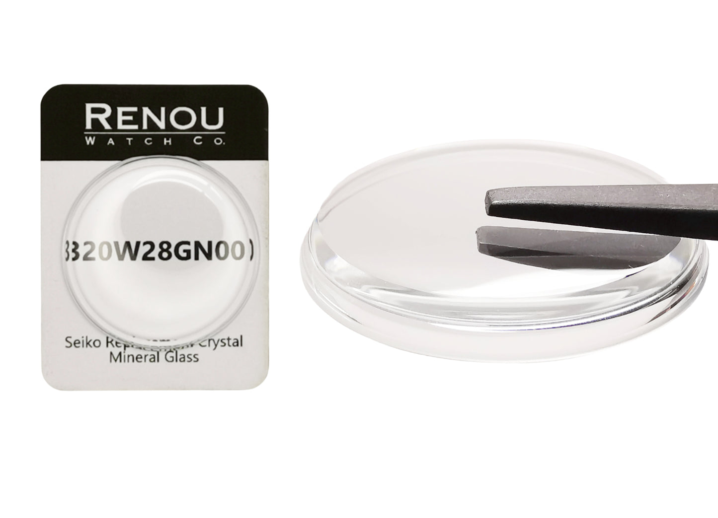 Seiko Replacement 320W28GN00 Crystal for 6139, 6106, 6119 Watches