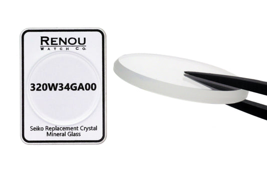 Seiko 320W34GA00 Crystal – Replacement for 6306, 6309, and 7548 Diver's Models