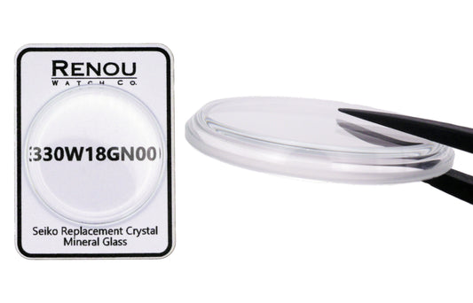 Seiko 330W18GN00 Crystal – Replacement for 6139 Chronograph Models