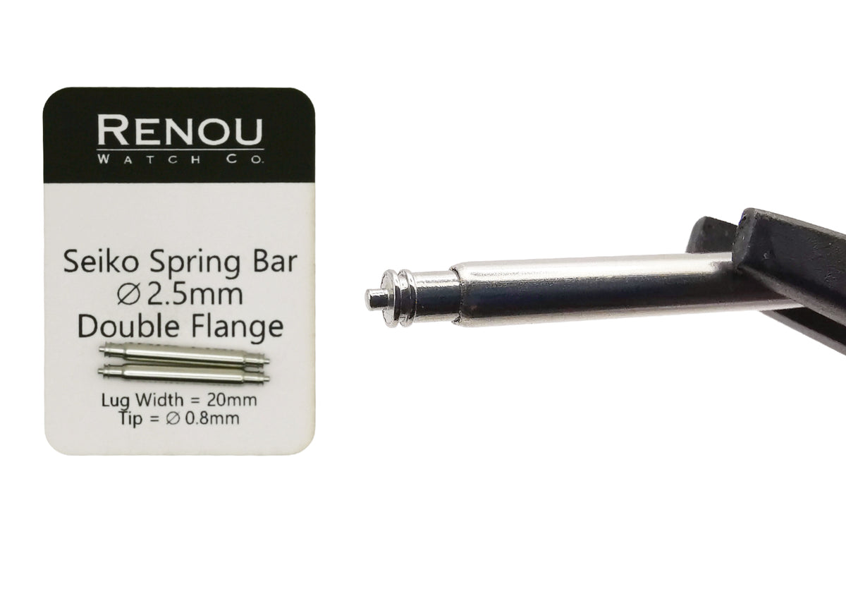 Pair of Seiko Spring Bars – 20mm Lug Width
