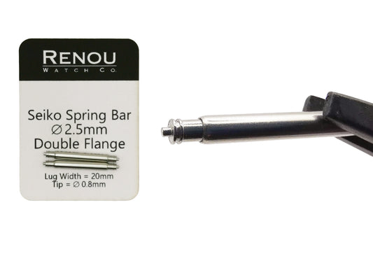 Pair of Seiko Spring Bars – 20mm Lug Width