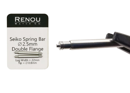Pair of Seiko Spring Bars – 22mm Lug Width