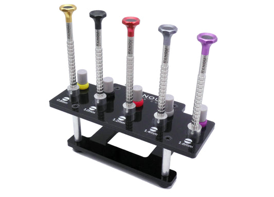 5-Piece Watchmaker’s Screwdriver Set with Stand