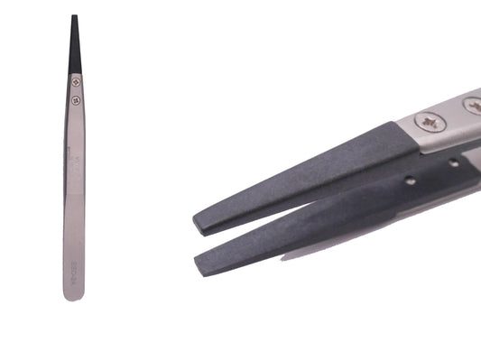 Vetus Tweezer, Flat Tip ESD – Size No. 2A